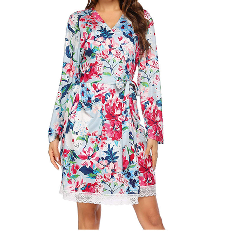 Printed women's maternity wear