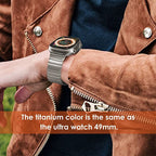 Butterfly Buckle Strap Metal Stainless Steel