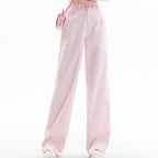 Light Raw Hem High Waist Wide Leg Jeans For Women Summer New