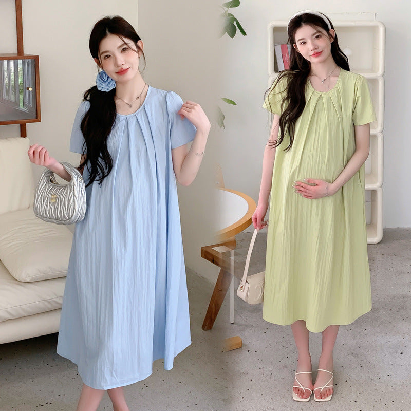 Loose Summer Wind New Pregnant Women Dress