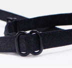 Gathering adjustable strap bra