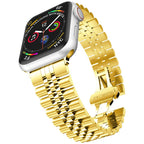 Five Bead Metal Stainless Steel Strap