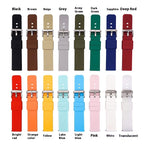 Multicolor Silicone Waterproof Smart Watch Band