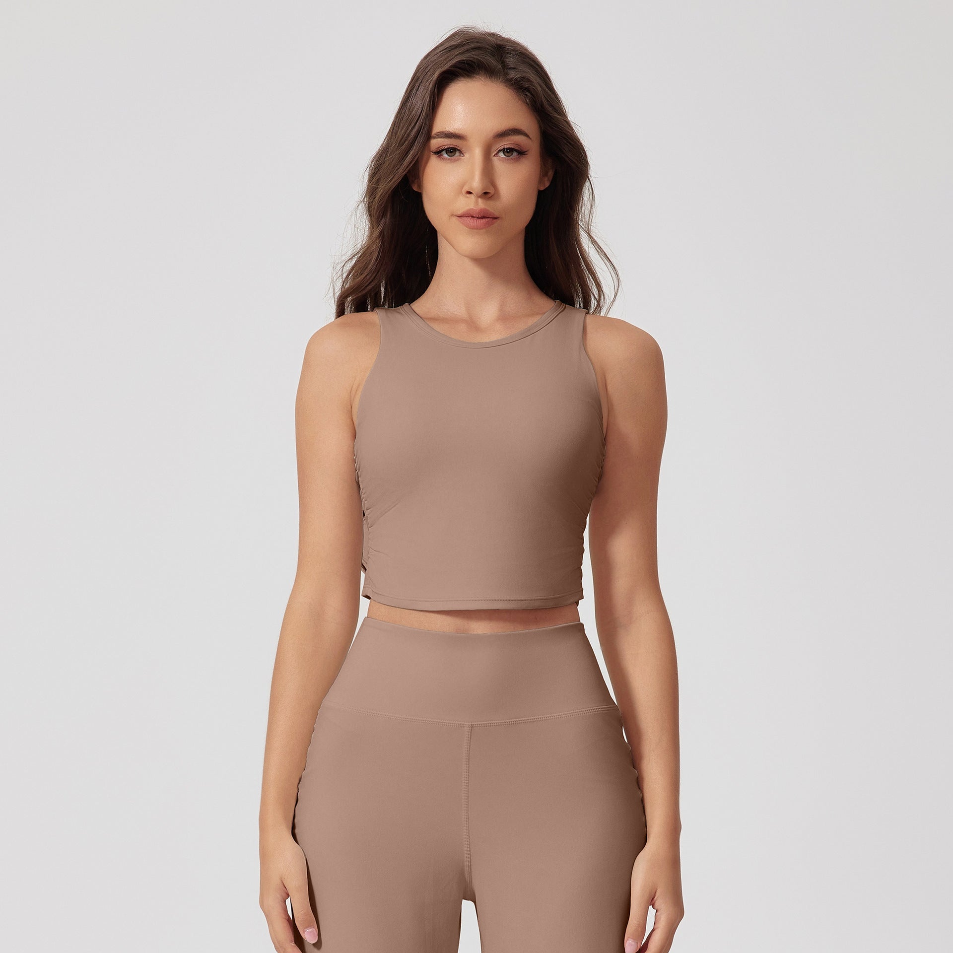 Fitness Nude Feel Bra Quick-drying U-shaped Backless Bra