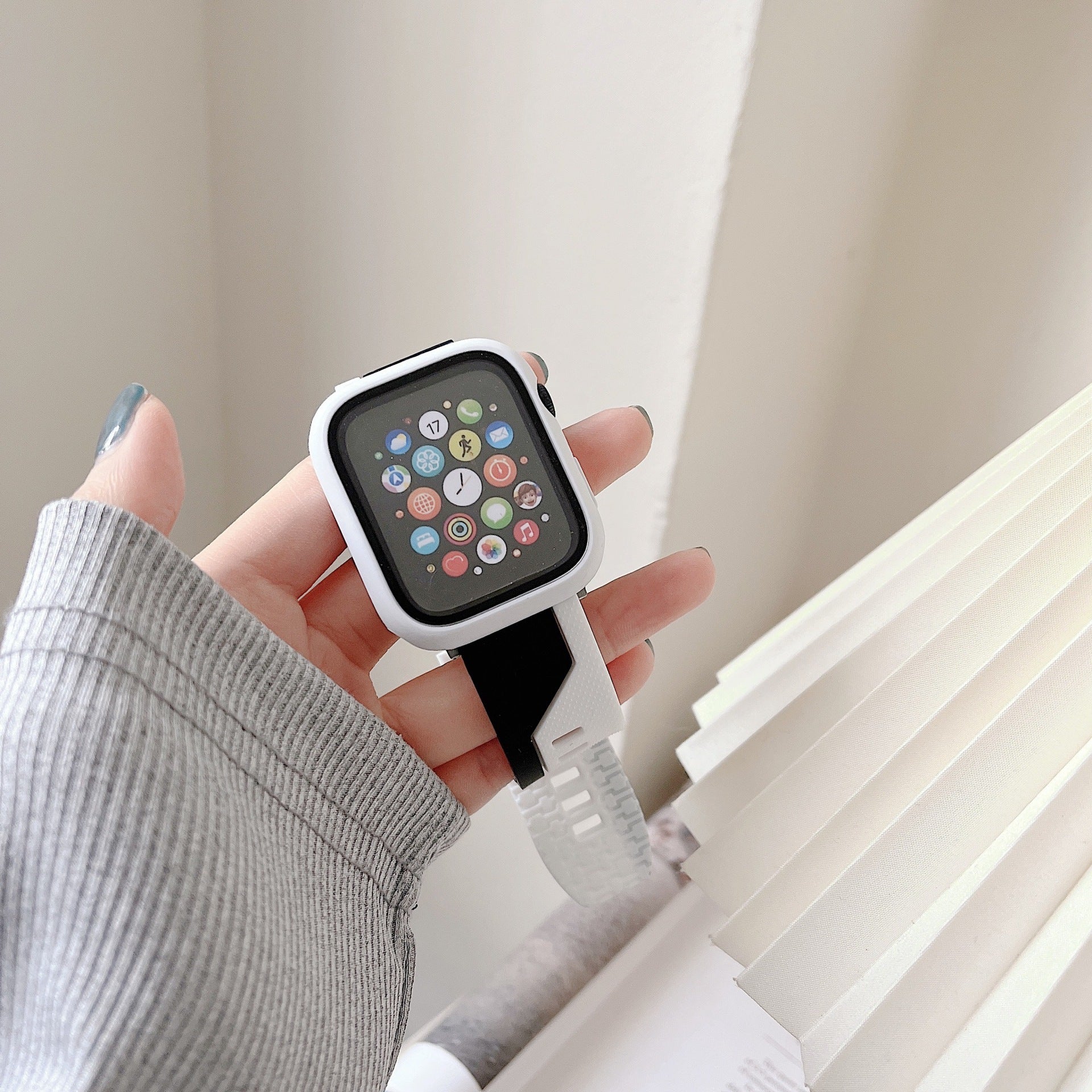 Iwatch Strap Silicone New  Merchant Strap Apple49mSE8  Watch Protective Case